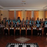 New WM Barbara Meadows with the members and visitors